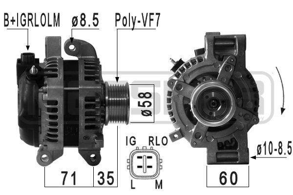 MESSMER 210934A: Generaator 130A