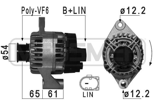 MESSMER 210936A: Generaator 120A