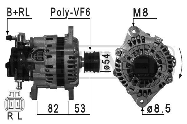 MESSMER 210959A: Generaator 100A