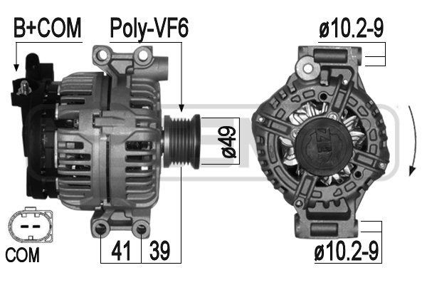 MESSMER 210985A: Generaator 110A
