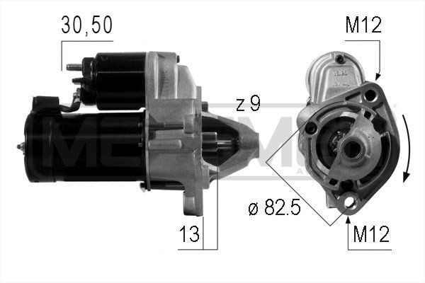 MESSMER 220004A: Starter 1,1kW