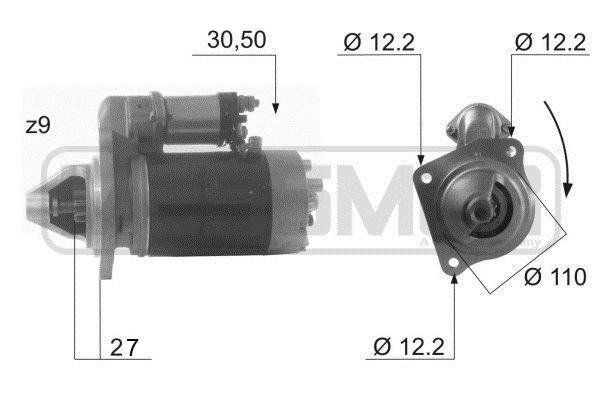 MESSMER 220007A: Starter 2,5kW