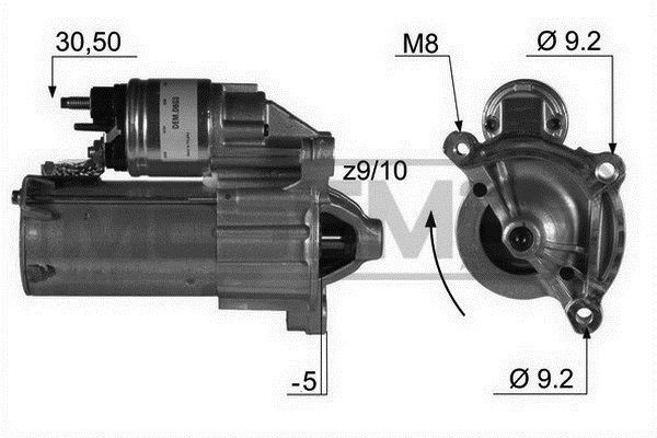 MESSMER 220012A: Starter 1,1kW