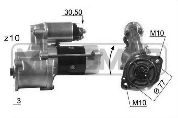 MESSMER 220013A: Starter 2kW