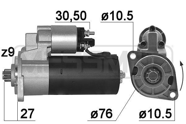 MESSMER 220053A: Starter 1,8kW