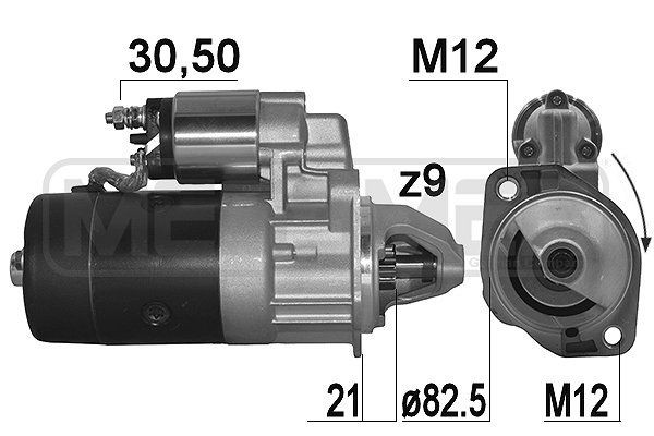 MESSMER 220096A: Starter 2,2kW