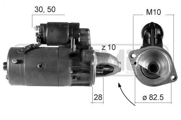 MESSMER 220101A: Starter 2,2kW