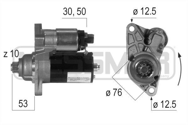 MESSMER 220124A: Starter 1,1kW