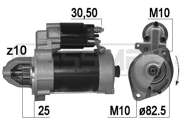 MESSMER 220135A: Starter 1,8kW