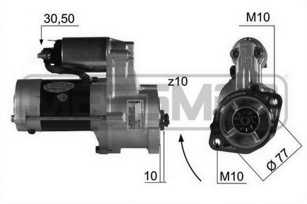 MESSMER 220159A: Starter 2kW
