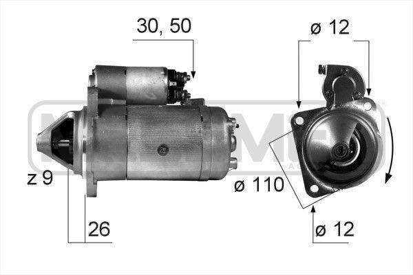 MESSMER 220262A: Starter 3,2kW