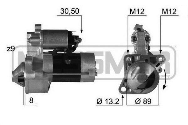 MESSMER 220342A: Starter 2kW