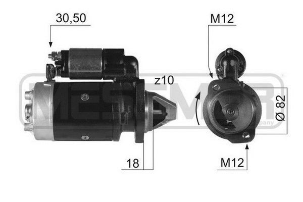 MESSMER 220347A: Starter 3,2kW