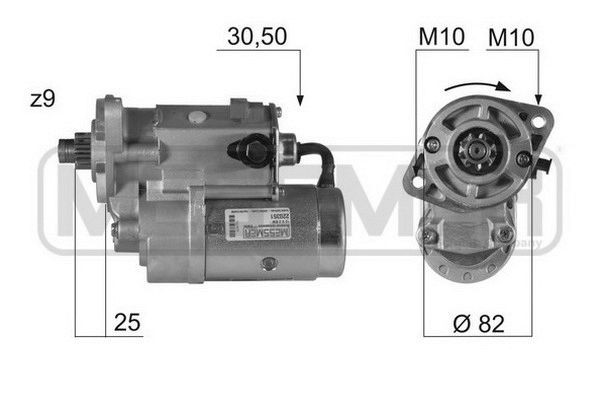 MESSMER 220351A: Starter 2kW