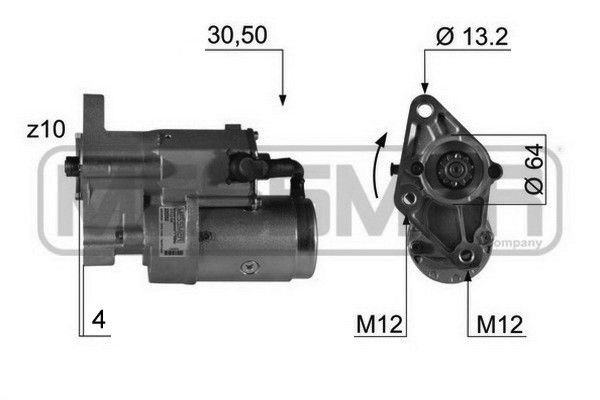 MESSMER 220352A: Starter 2,2kW