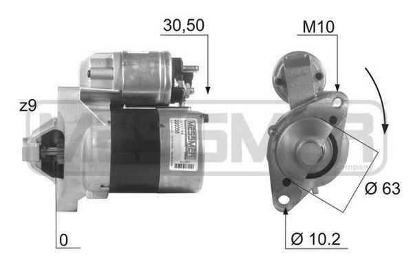 MESSMER 220358A: Starter 0,7kW