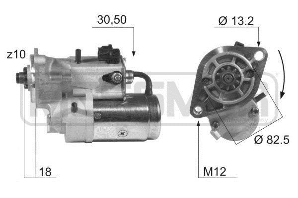 MESSMER 220361A: Starter 2,2kW