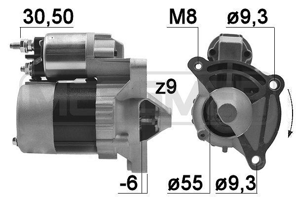 MESSMER 220392A: Starter 0,7kW