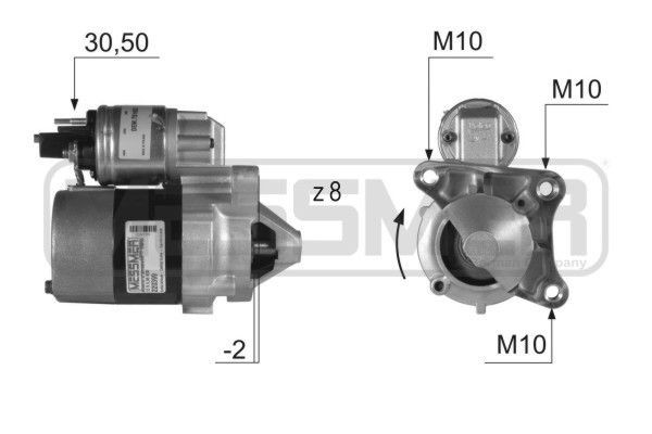 MESSMER 220399A: Starter 0,85kW