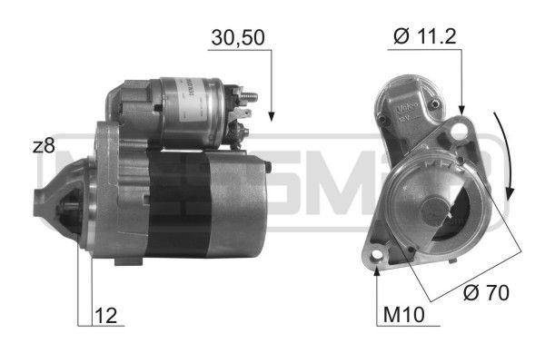 MESSMER 220404A: Starter 0,7kW