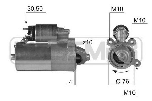 MESSMER 220406A: Starter 1,5kW