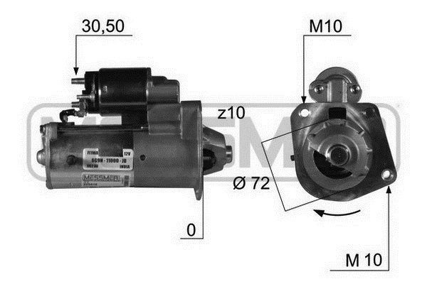 MESSMER 220418A: Starter 1,4kW