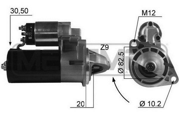 MESSMER 220434A: Starter 1,4kW