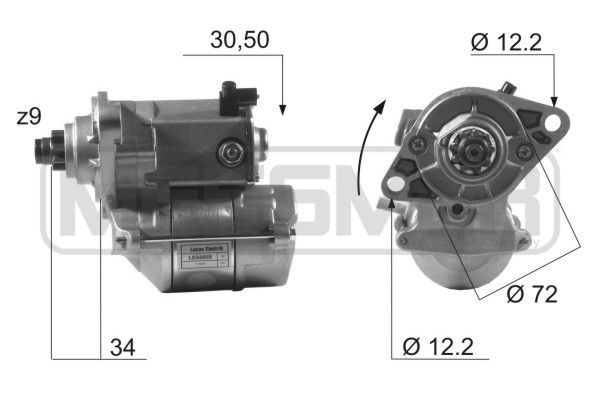 MESSMER 220482A: Starter 1,2kW