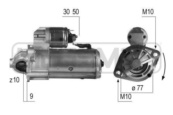 MESSMER 220498A: Starter 2kW