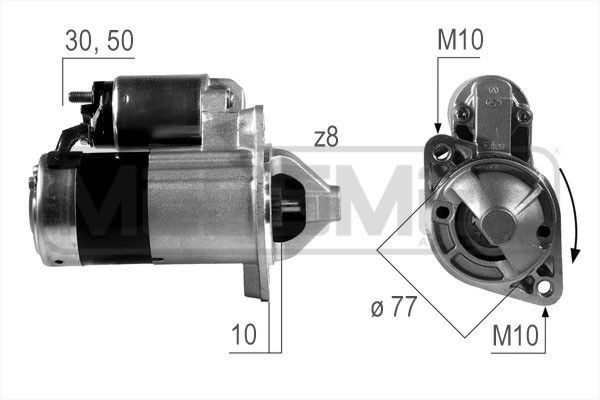 MESSMER 220503A: Starter 1,2kW
