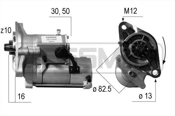 MESSMER 220524A: Starter 2kW