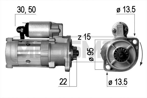 MESSMER 220578A: Starter 2kW