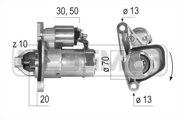 MESSMER 220579A: Starter 1kW