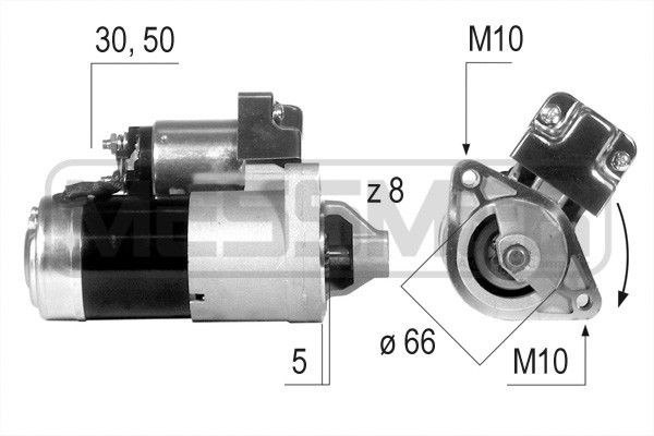 MESSMER 220597A: Starter 1,4kW