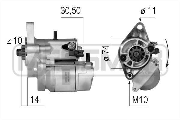 MESSMER 220602A: Starter 1,4kW