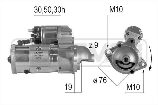 MESSMER 220607A: Starter 2,2kW
