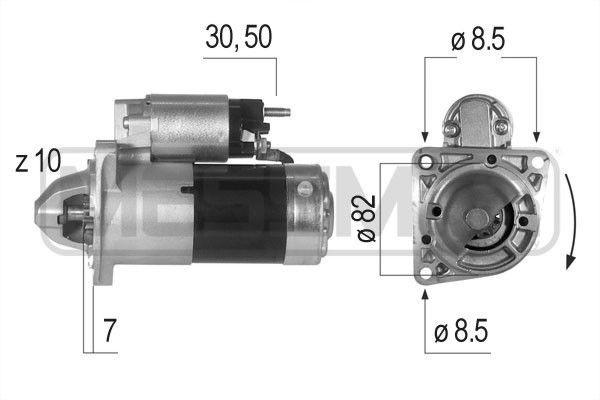 MESSMER 220643A: Starter 1,9kW
