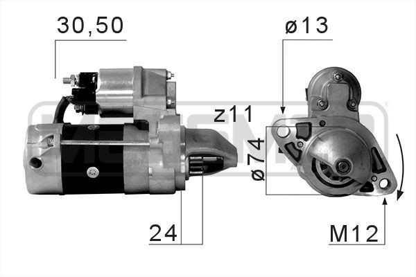 MESSMER 220664A: Starter 2kW