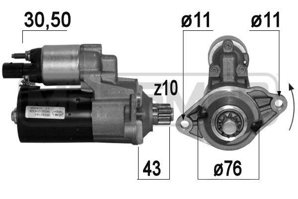 MESSMER 220665A: Starter 1kW
