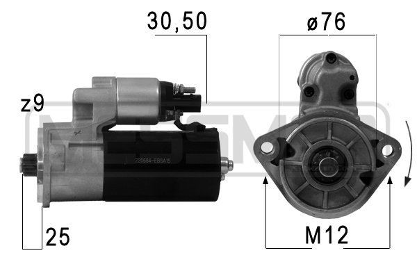 MESSMER 220684A: Starter 2kW