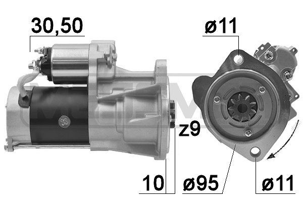 MESSMER 220713A: Starter 2,5kW