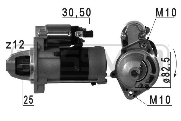 MESSMER 220717A: Starter 2kW