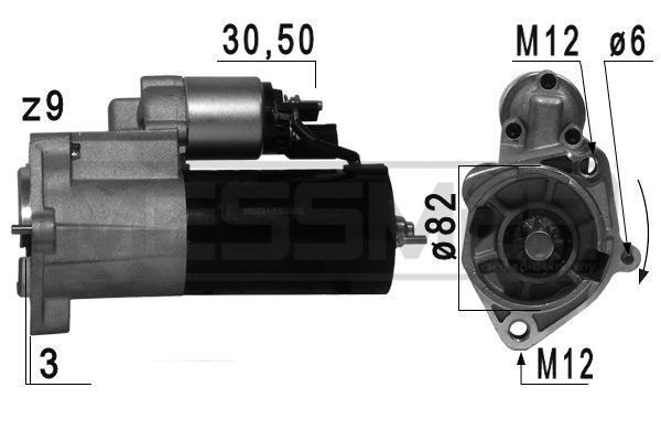 MESSMER 220721A: Starter 2kW