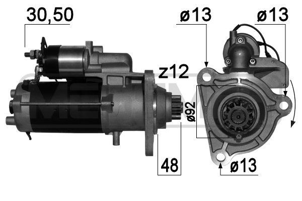 MESSMER 220730A: Starter 5,5kW