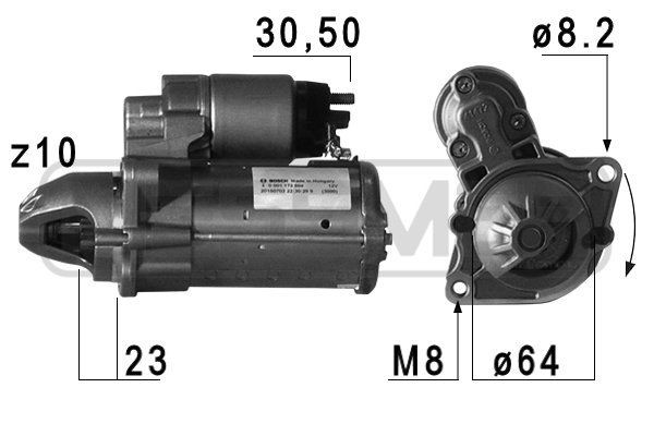 MESSMER 220774A: Starter 1,7kW