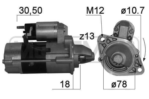 MESSMER 220802A: Starter 2kW