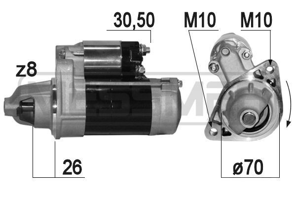 MESSMER 220826A: Starter 1kW