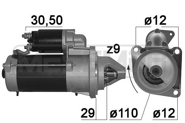 MESSMER 220858A: Starter 3kW