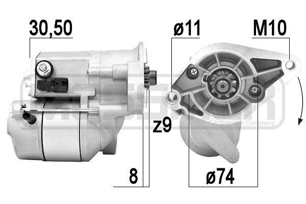 MESSMER 220924A: Starter 1,2kW