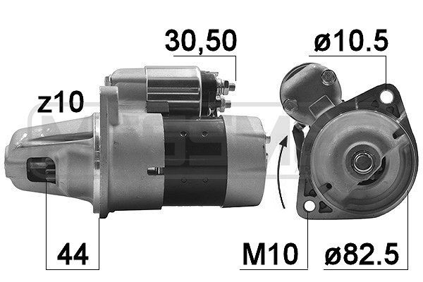 MESSMER 220984A: Starter 1,7kW